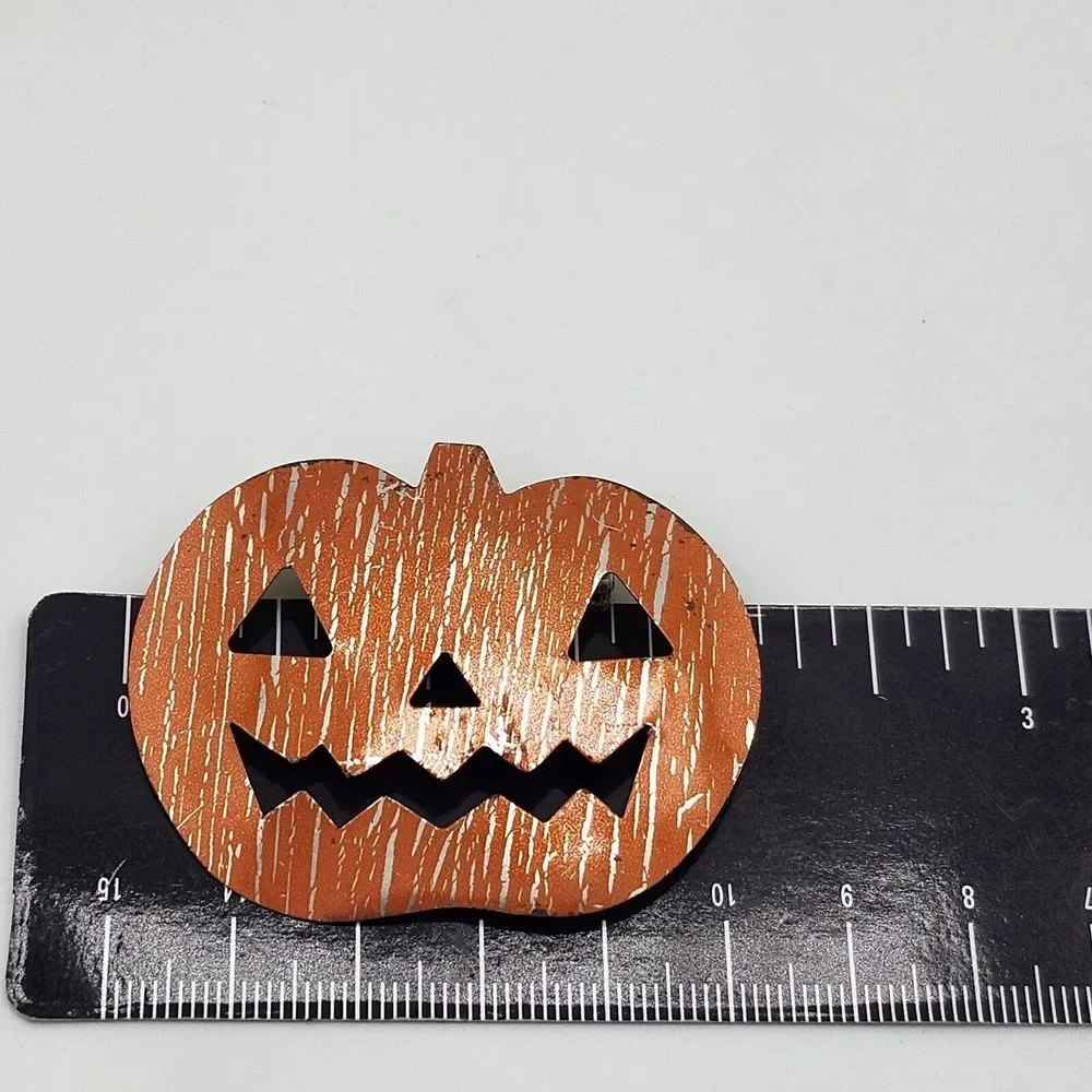 Vintage‎ Hallmark Jack-o-lantern Brooch